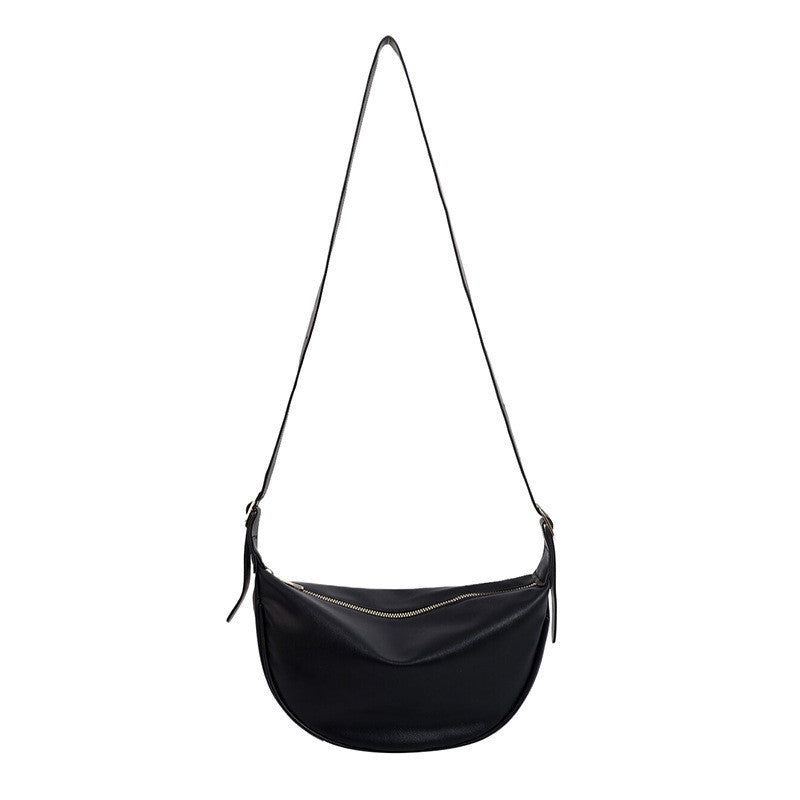 TasBagShop dumpling bag soft leather shoulder crossbody bag Crescent bag