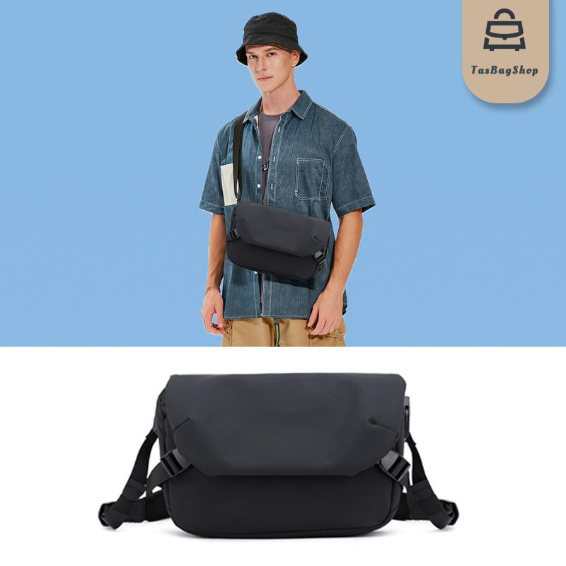 TasBagShop Japanese style men's shoulder bag/messenger bag Waterproof Men Sling Bag/Shoulder Bag with zipper