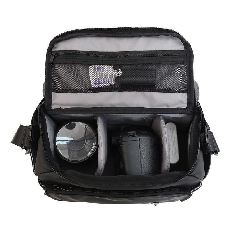 TasBagShop Outdoor Travel Camera Bag DSLR Micro SLR Digital Camera Shoulder Crossbody Bag Waterproof Portable