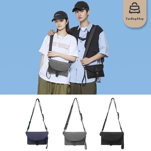 TasBagShop Japanese shoulder crossbody bag nylon chest bag waist bag