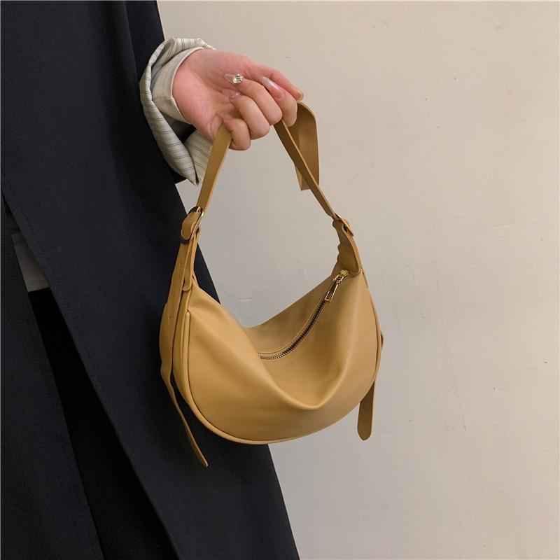 TasBagShop dumpling bag soft leather shoulder crossbody bag Crescent bag