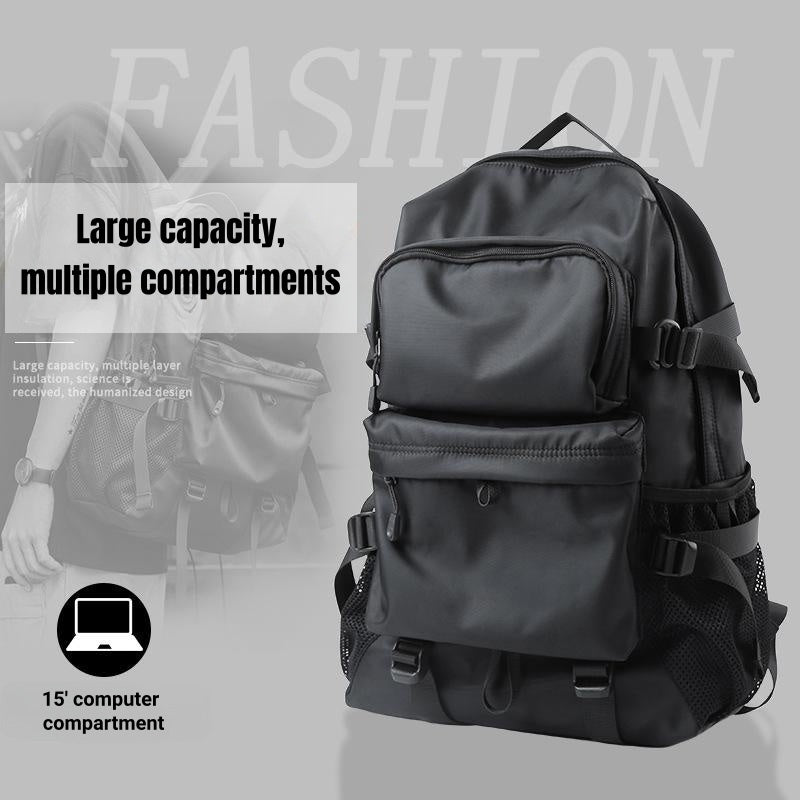 Japanese Trendy Backpack Men's Anti-theft Travel Backpack College Student School Bag Computer Bag