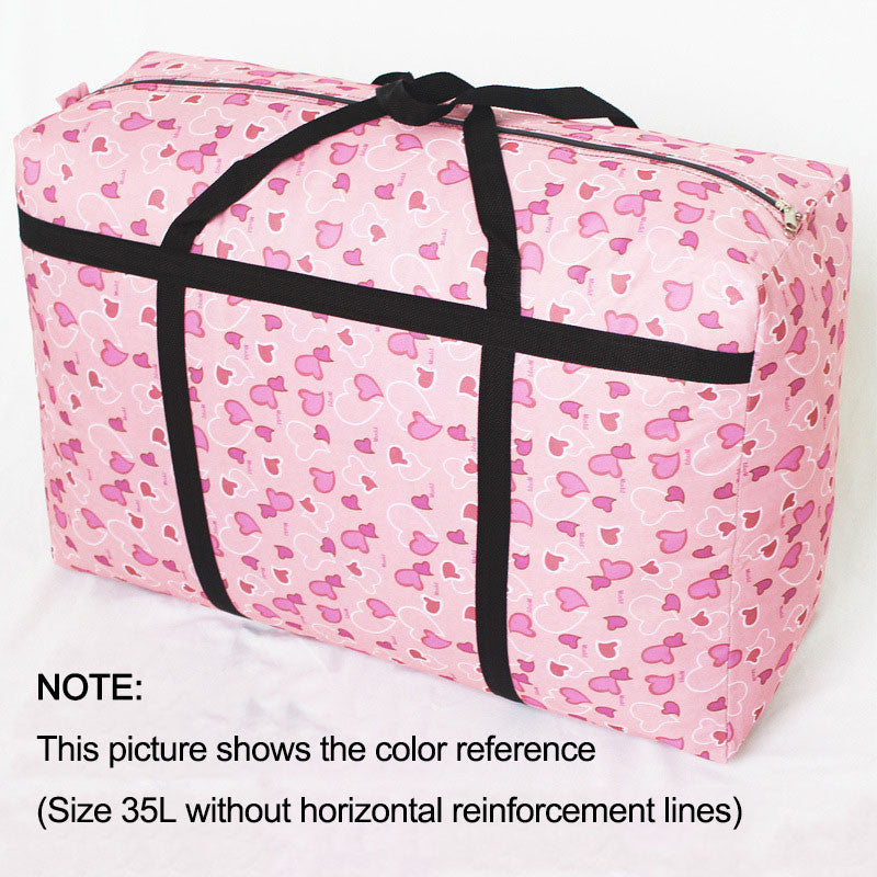 TasBagShop Oversized Oxford Cloth Woven Bag House Moving Bag Waterproof Portable Canvas Hand Carry Luggage Bag Storage