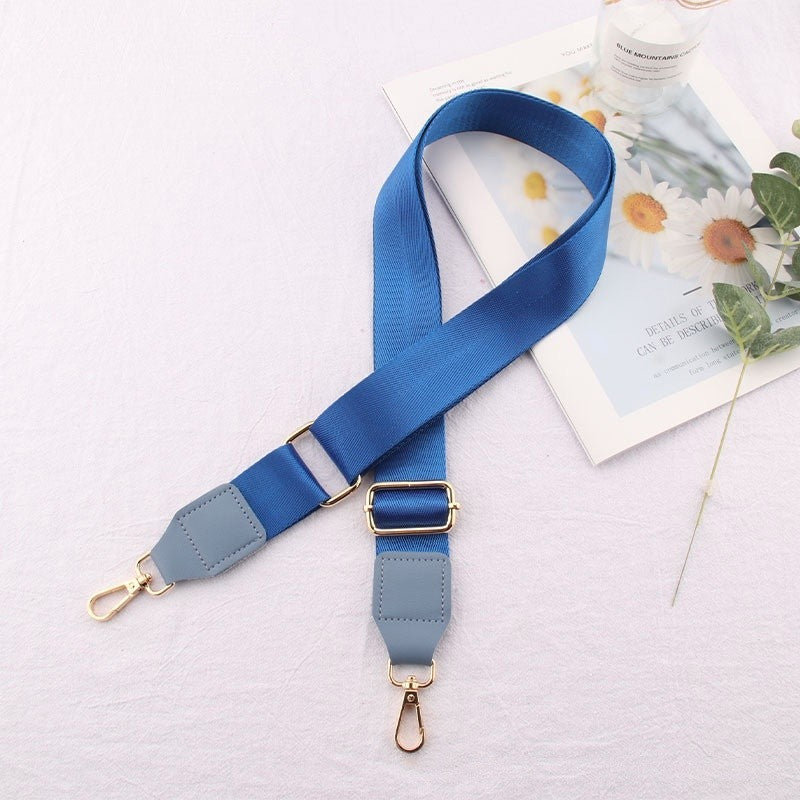 Adjustable Multi-color Nylon Bag Strap Messenger Shoulder Bag Strap Accessories Width 3.8cm