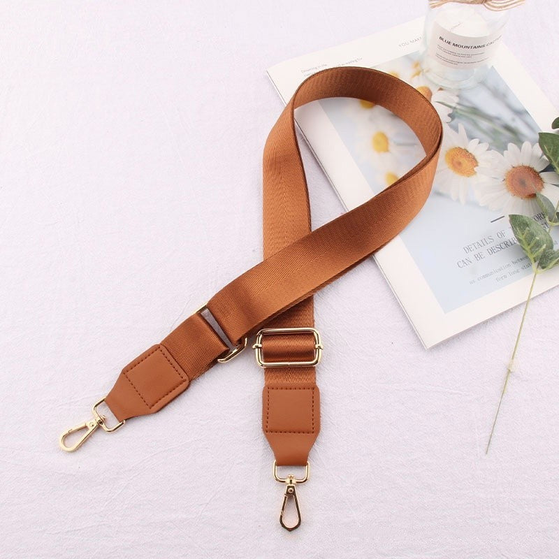 Adjustable Multi-color Nylon Bag Strap Messenger Shoulder Bag Strap Accessories Width 3.8cm