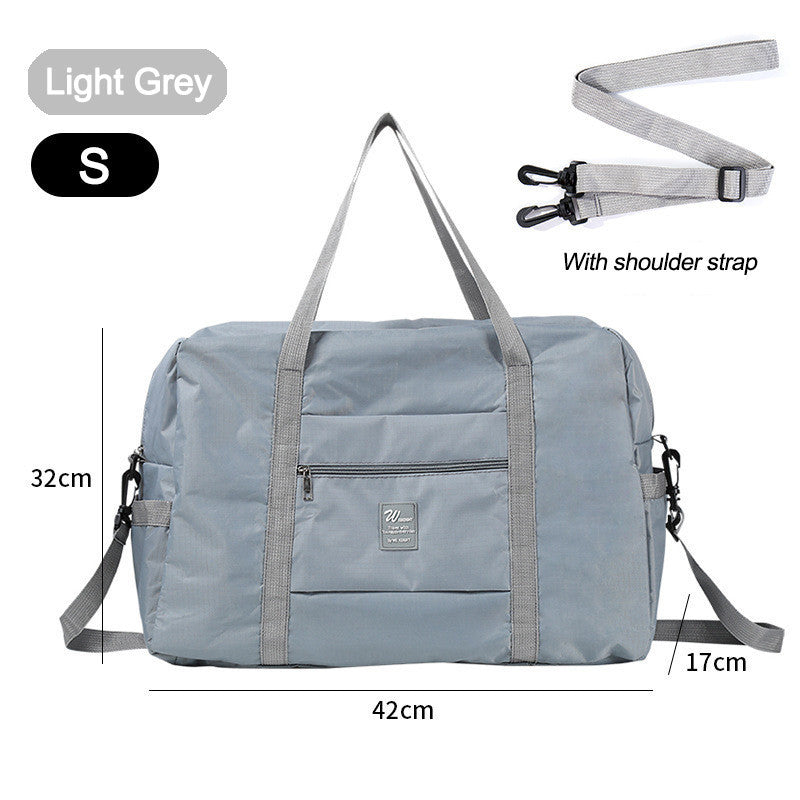 Travel Bag Hand Carry Large Capacity Travel Duffel Bag Trolley Luggage Bag Fitness Bag Clothes Storage Bag