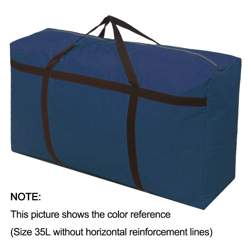 TasBagShop Oversized Oxford Cloth Woven Bag House Moving Bag Waterproof Portable Canvas Hand Carry Luggage Bag Storage