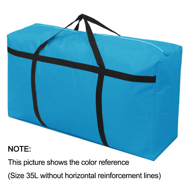 TasBagShop Oversized Oxford Cloth Woven Bag House Moving Bag Waterproof Portable Canvas Hand Carry Luggage Bag Storage