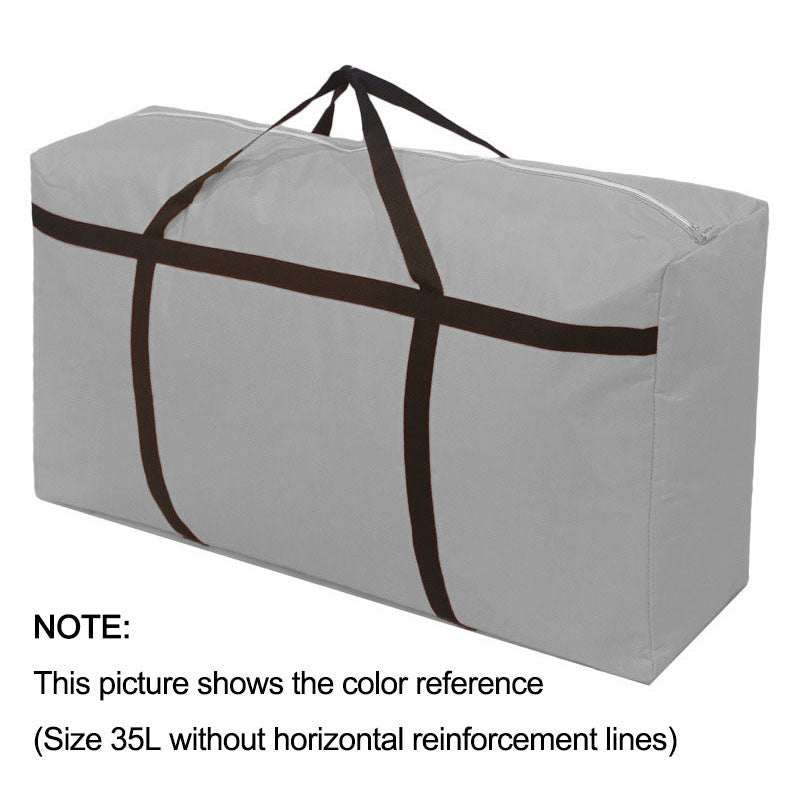 TasBagShop Oversized Oxford Cloth Woven Bag House Moving Bag Waterproof Portable Canvas Hand Carry Luggage Bag Storage