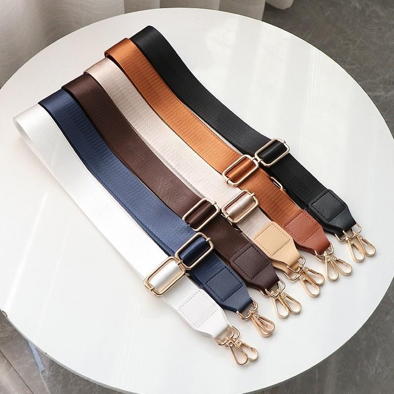 Adjustable Multi-color Nylon Bag Strap Messenger Shoulder Bag Strap Accessories Width 3.8cm