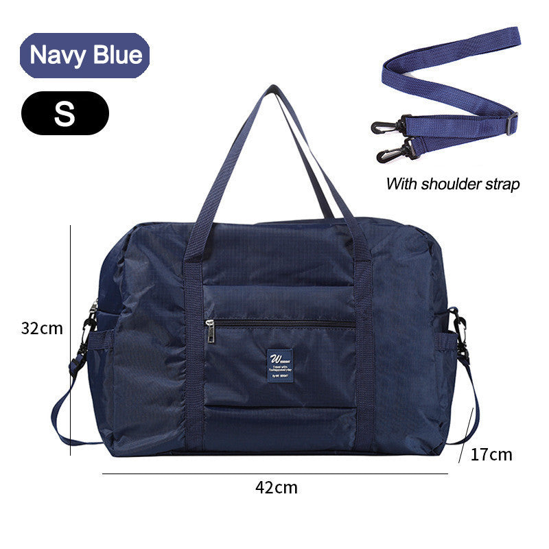 Travel Bag Hand Carry Large Capacity Travel Duffel Bag Trolley Luggage Bag Fitness Bag Clothes Storage Bag