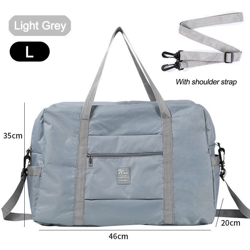 Travel Bag Hand Carry Large Capacity Travel Duffel Bag Trolley Luggage Bag Fitness Bag Clothes Storage Bag