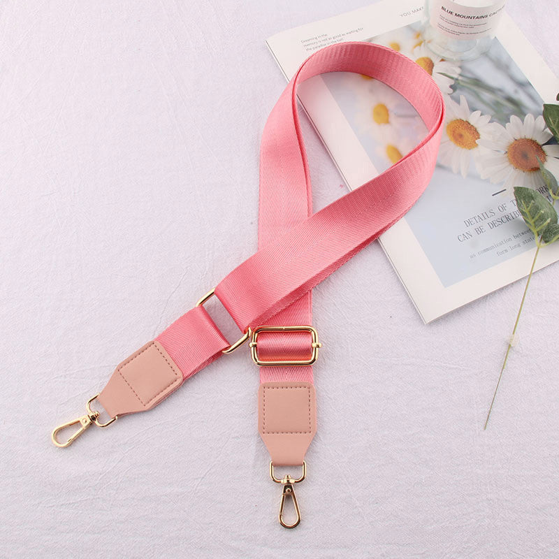 Adjustable Multi-color Nylon Bag Strap Messenger Shoulder Bag Strap Accessories Width 3.8cm