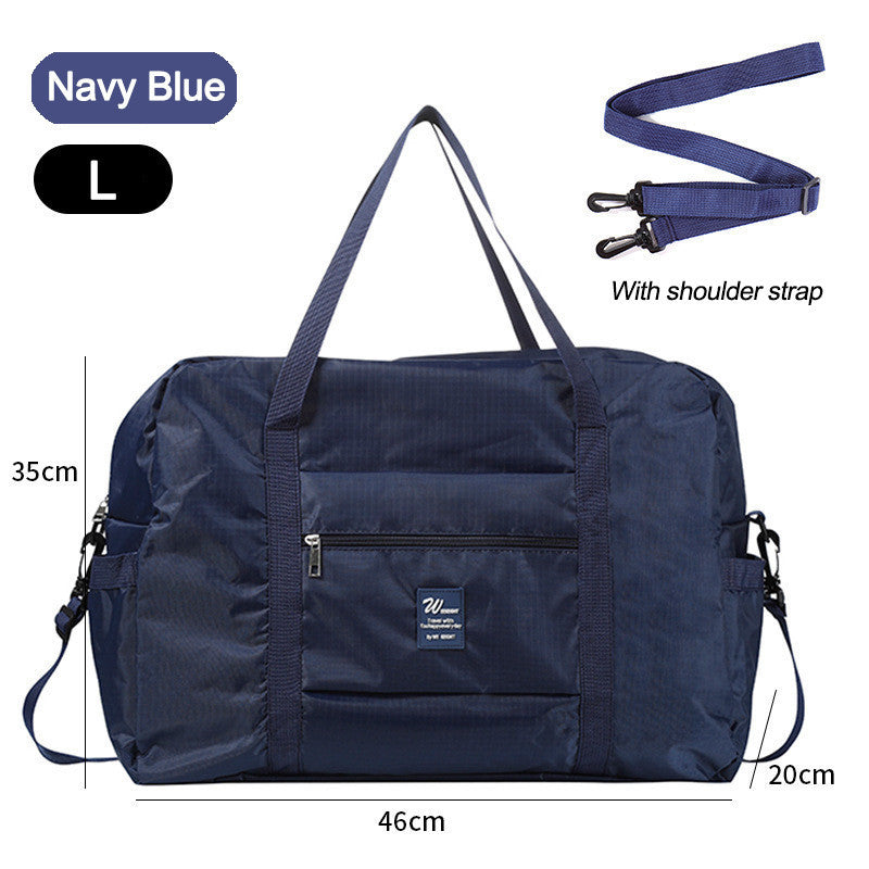 Travel Bag Hand Carry Large Capacity Travel Duffel Bag Trolley Luggage Bag Fitness Bag Clothes Storage Bag