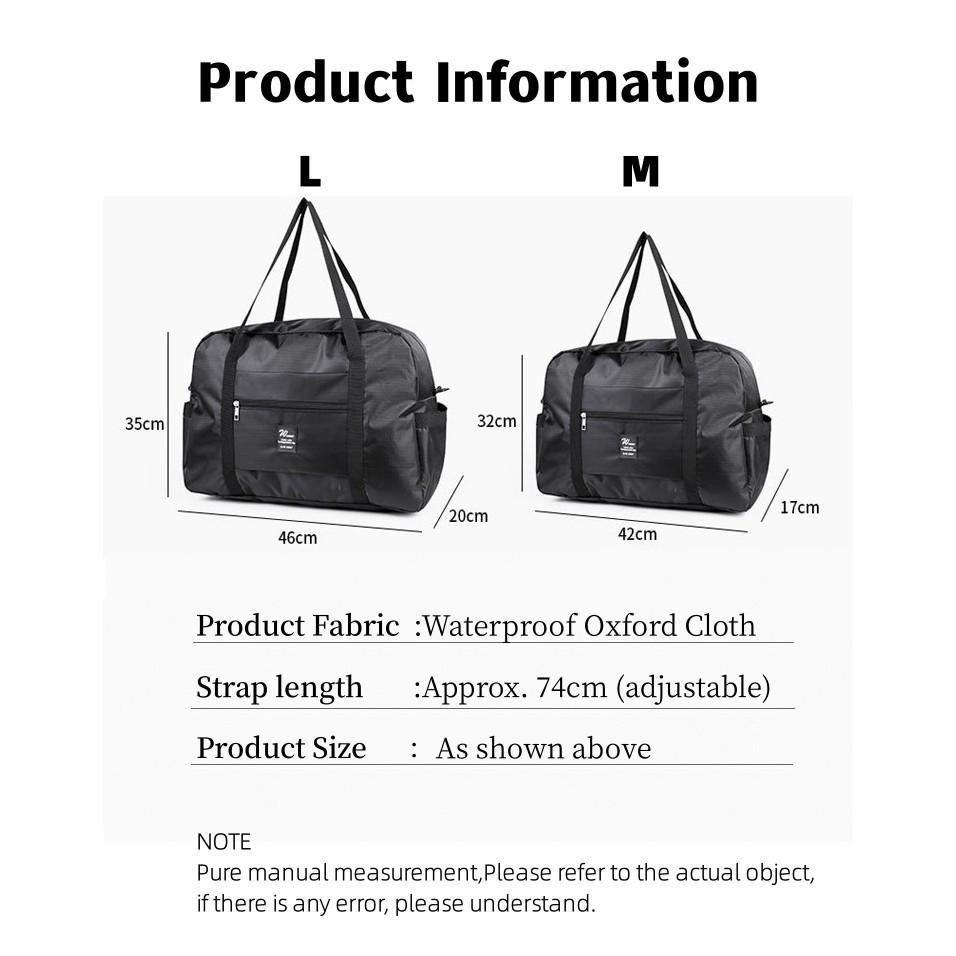 Travel Bag Hand Carry Large Capacity Travel Duffel Bag Trolley Luggage Bag Fitness Bag Clothes Storage Bag