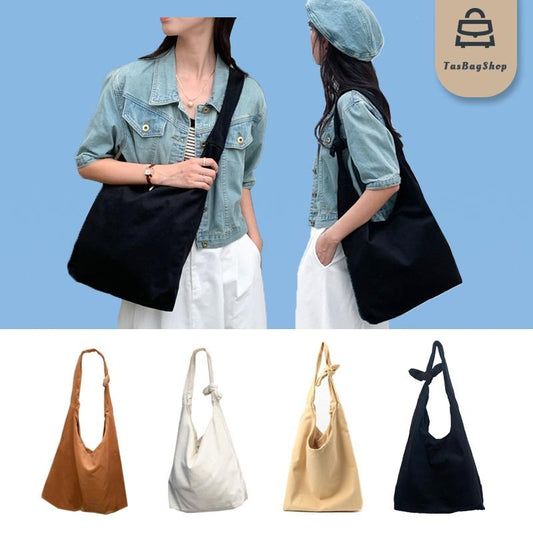 Tsuno Bag Sling Crossbody Bag Hobo Tote Bag Large Student Flannel Canvas Shoulder Bag Daily Casual Bags